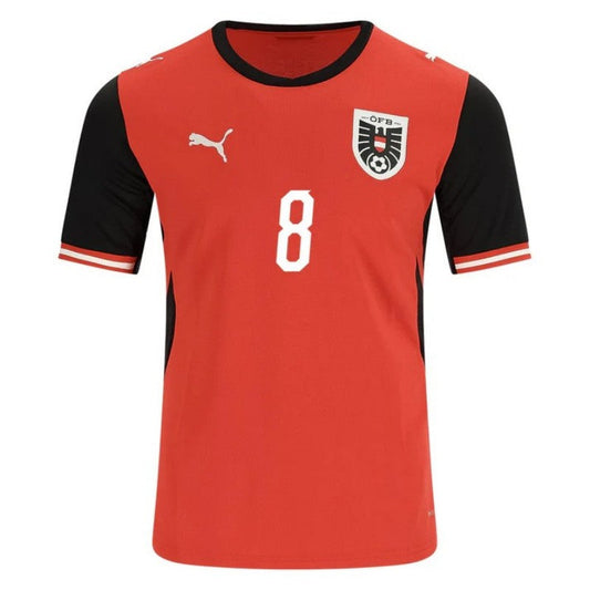 Austria David Alaba 8 2026 Home Jersey
