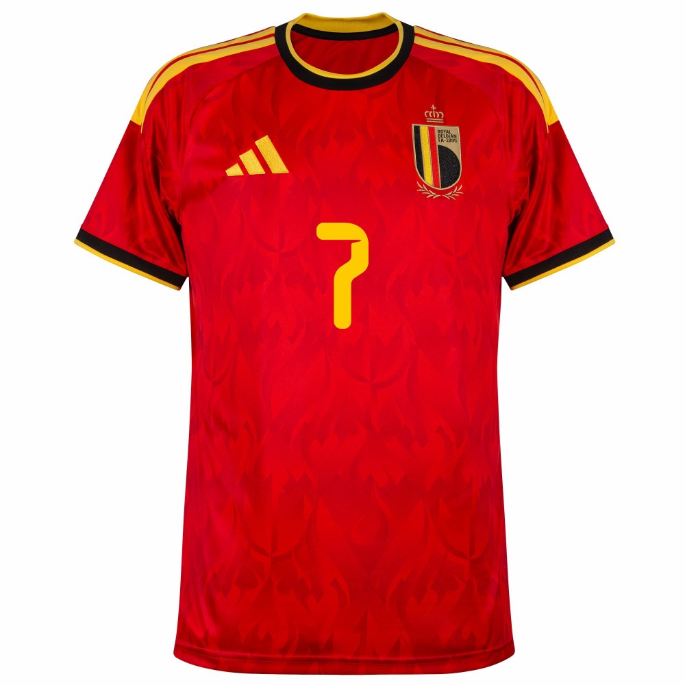 Belgium Kevin De Bruyne 7 2026 Home Jersey
