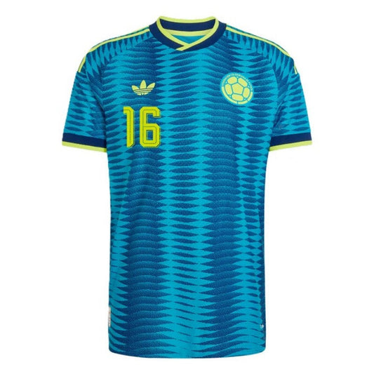 Colombia Jefferson Lerma 16 2026 Away Jersey