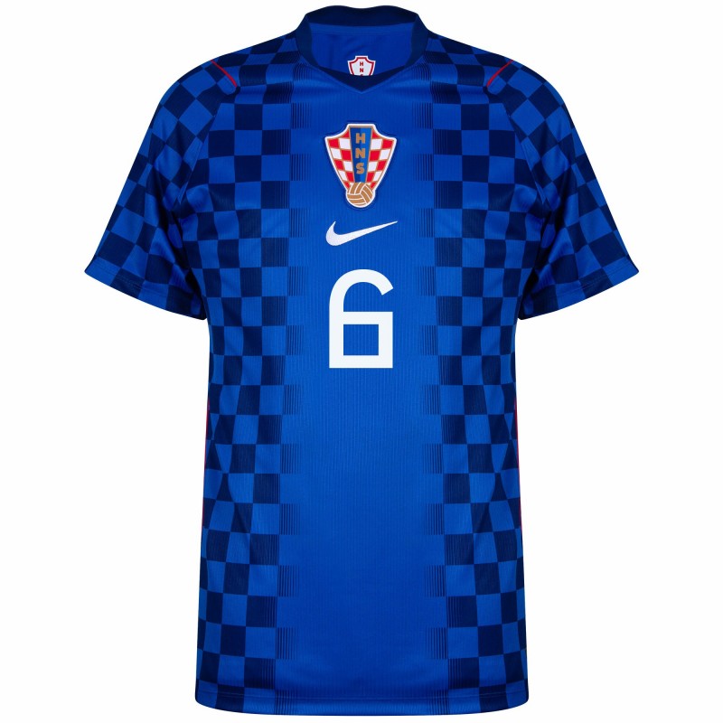 Croatia Josip Sutalo 6 2026 Away Jersey