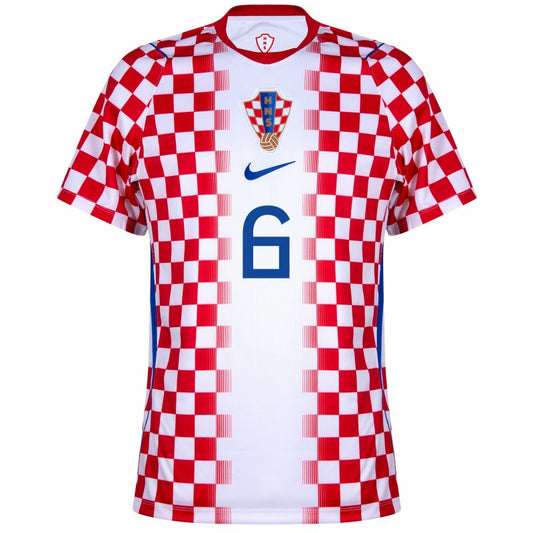Croatia Josip Sutalo 6 2026 Home Jersey