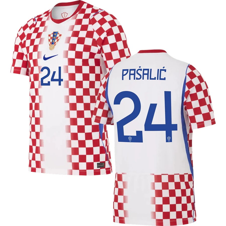 Croatia Marco Pasalic 24 2026 Home Jersey
