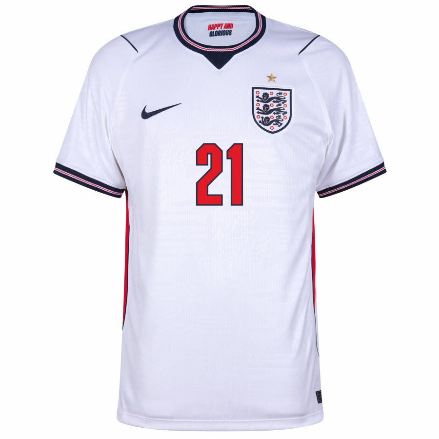 England Eberechi Eze 21 2026 Home Jersey