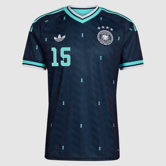 Germany Nico Schlotterbeck 15 2026 Away Jersey