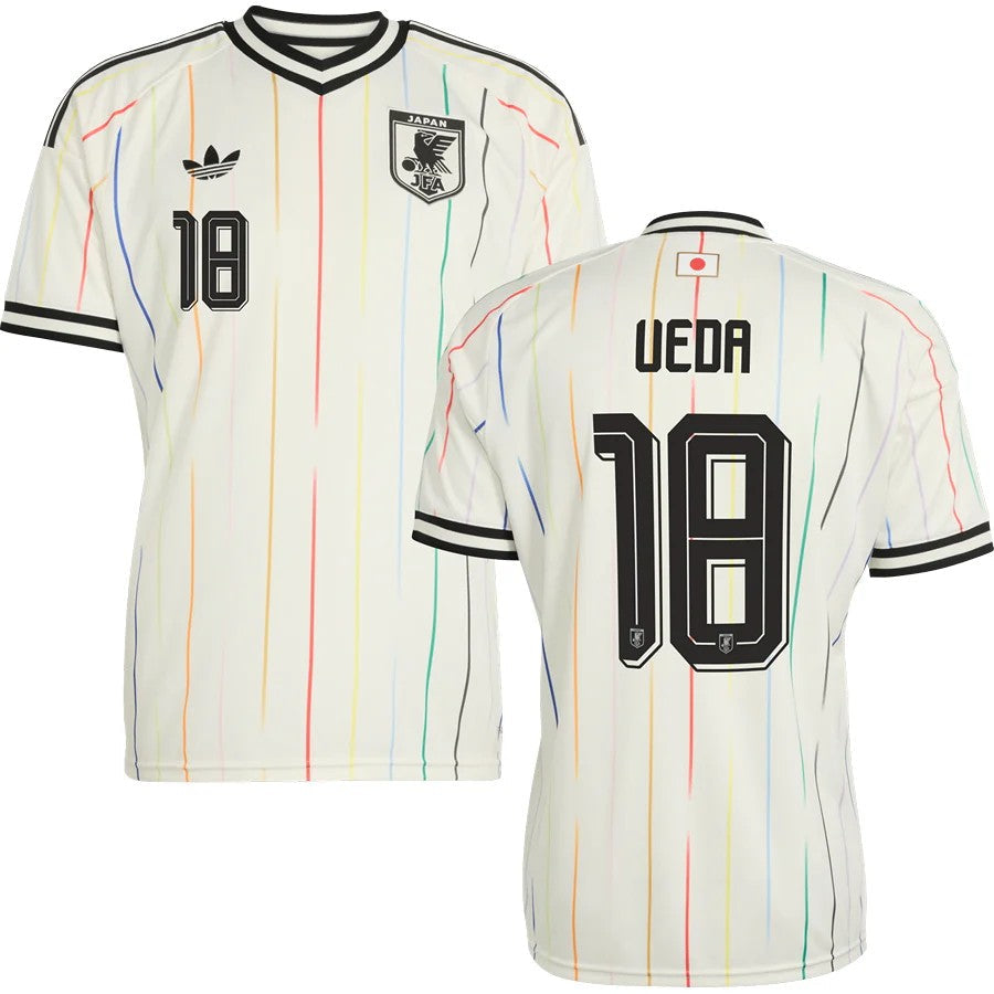 Japan Ayase Ueda 18 2026 Away Jersey