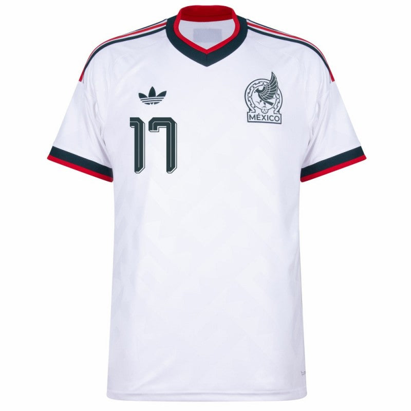 Mexico Orbelín Pineda 17 2026 Away Jersey