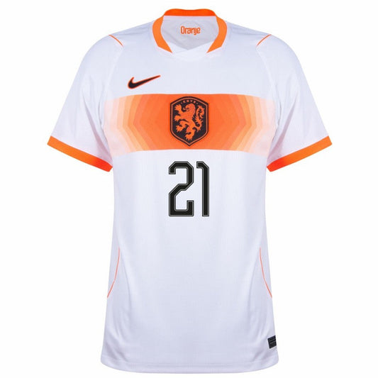 Netherlands Frenkie De Jong 21 2026 Away Jersey