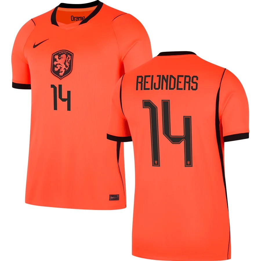 Netherlands Tijjani Reijnders 14 2026 Home Jersey