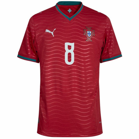 Portugal B.Fernandes 8 2026 Home Jersey