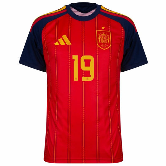 Spain Lamine Yamal 19 2026 Home Jersey