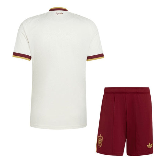 Youth Spain Away Jersey & Shorts Kids Kits