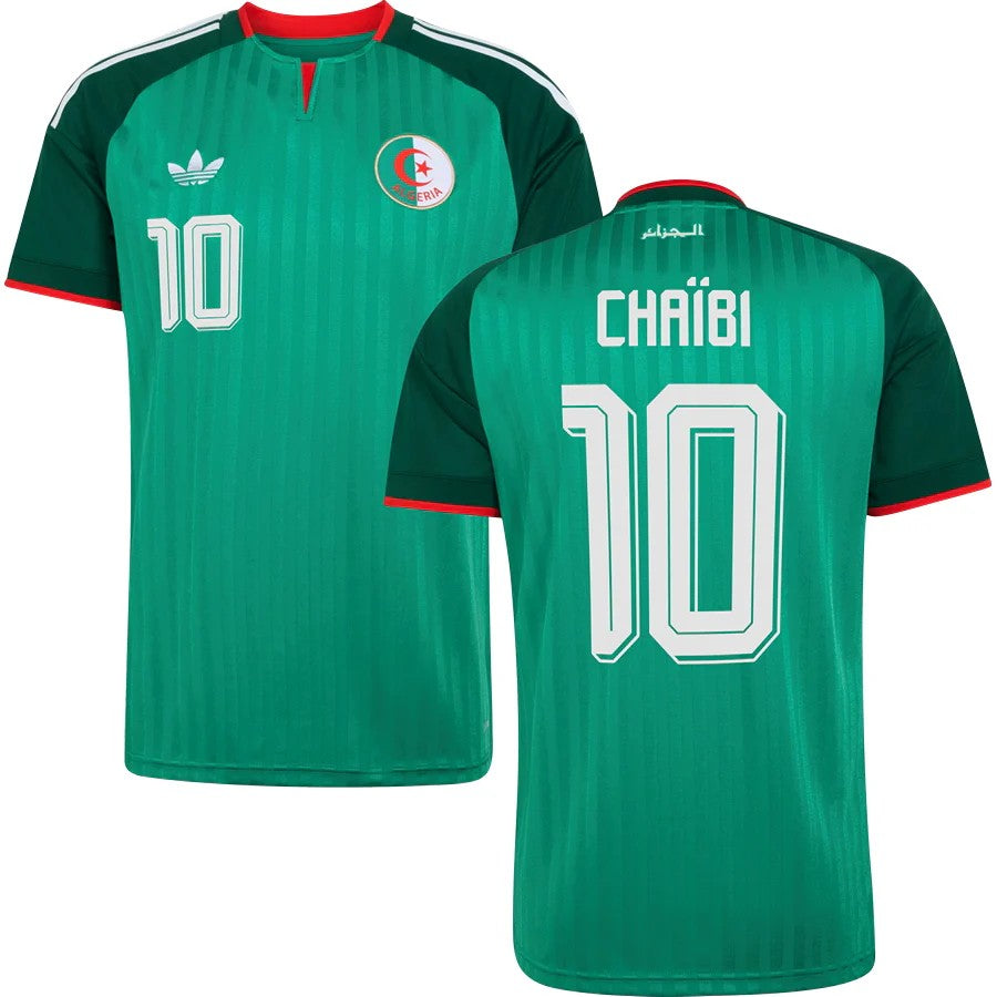 Algeria Farès Chaïbi 10 2026 Away Jersey