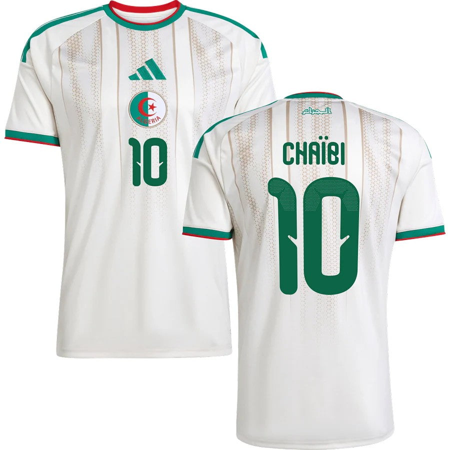 Algeria Farès Chaïbi 10 2026 Home Jersey