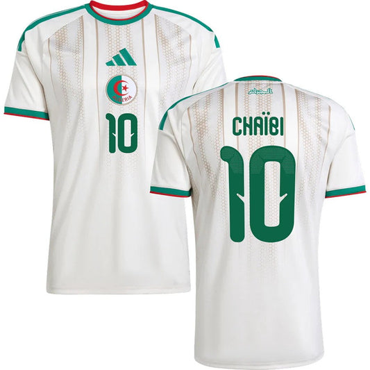 Algeria Farès Chaïbi 10 2026 Home Jersey