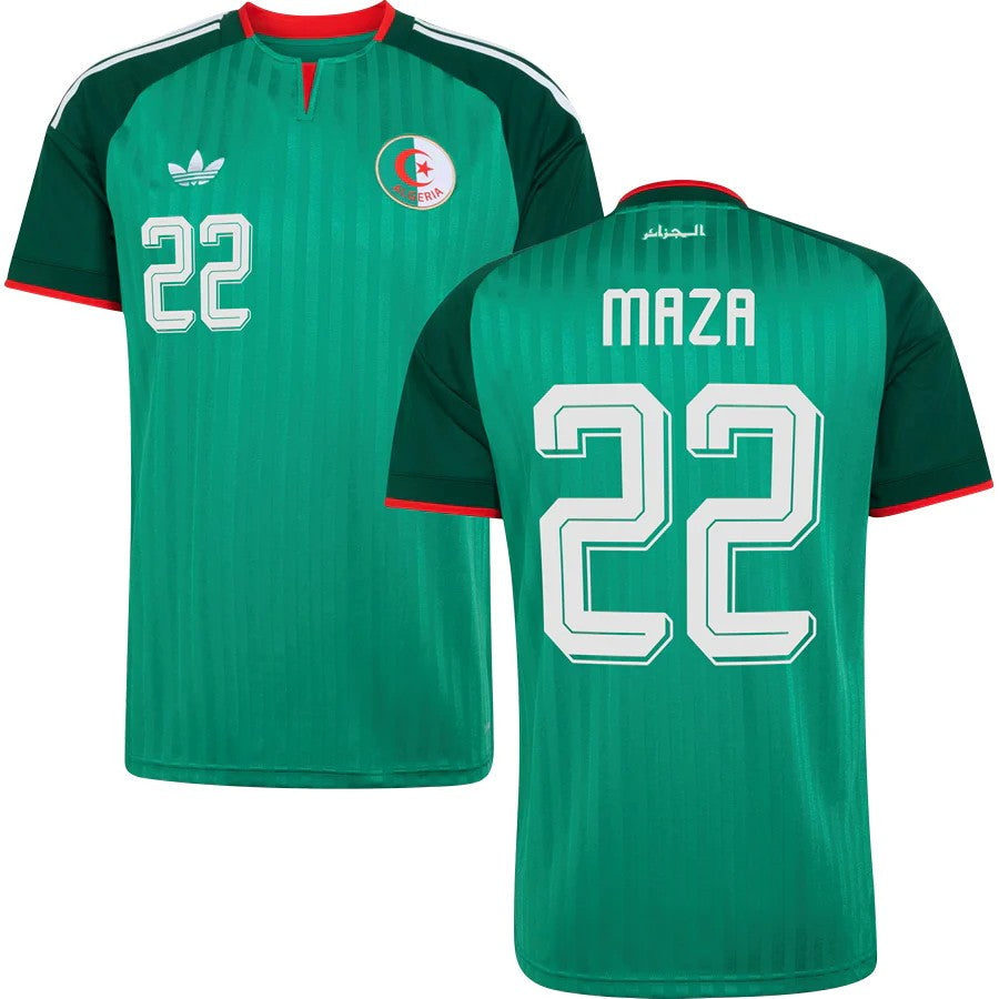 Algeria Ibrahim Maza 22 2026 Away Jersey