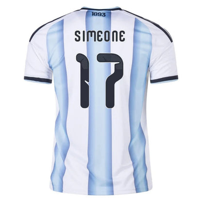Argentina Giuliano Simeone 17 2026 Home Jersey