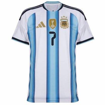 Argentina Rodrigo De Paul 7 2026 Home Jersey