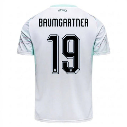 Austria Christoph Baumgartner 19 2026 Away Jersey
