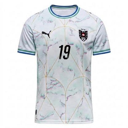 Austria Christoph Baumgartner 19 2026 Away Jersey