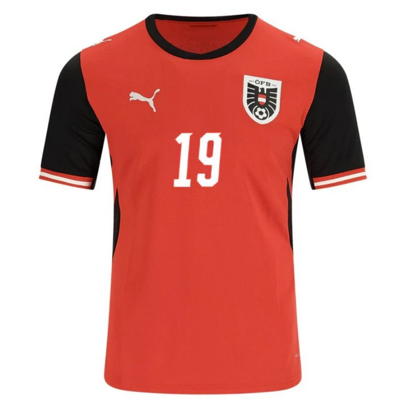 Austria Christoph Baumgartner 19 2026 Home Jersey