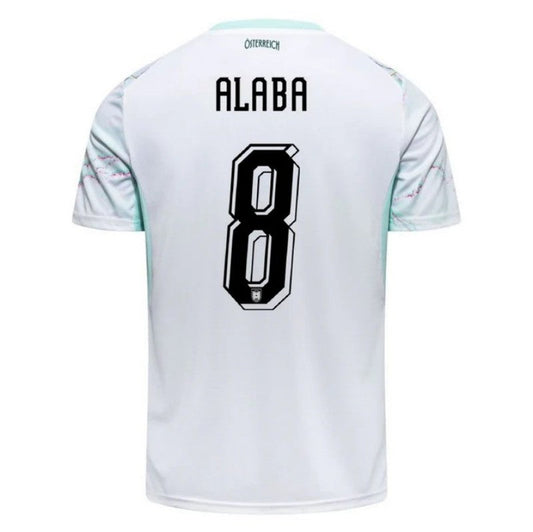 Austria David Alaba 8 2026 Away Jersey