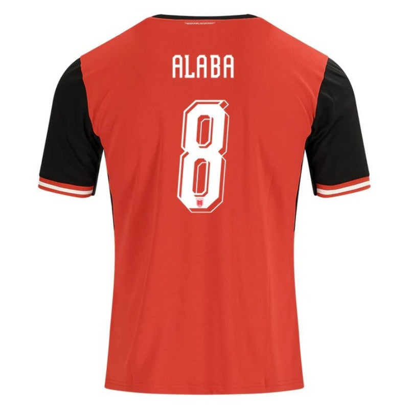 Austria David Alaba 8 2026 Home Jersey