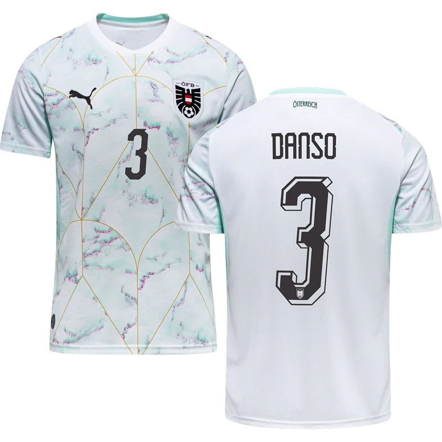 Austria Kevin Danso 3 2026 Away Jersey