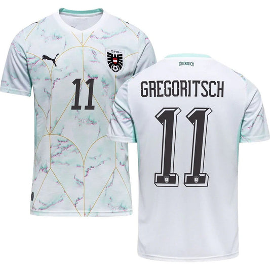 Austria Michael Gregoritsch 11 2026 Away Jersey