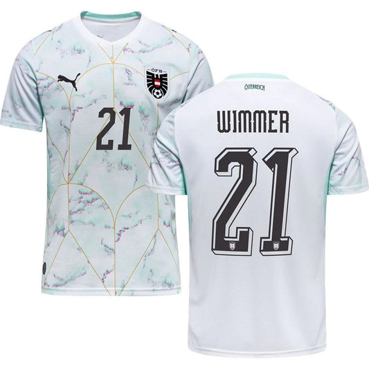 Austria Patrick Wimmer 21 2026 Away Jersey