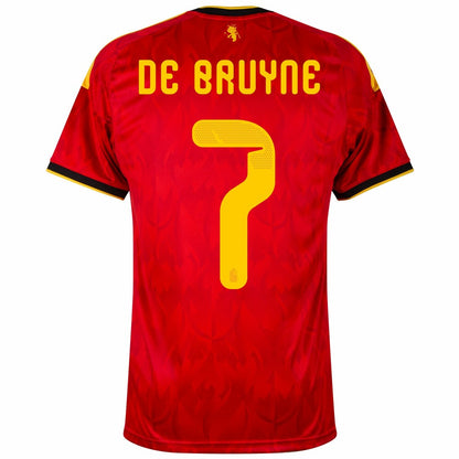 Belgium Kevin De Bruyne 7 2026 Home Jersey