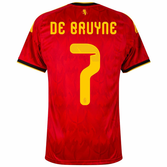 Belgium Kevin De Bruyne 7 2026 Home Jersey