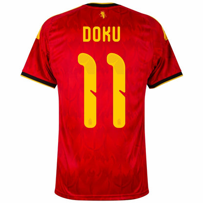 Belgium Jérémy Doku 11 2026 Home Jersey