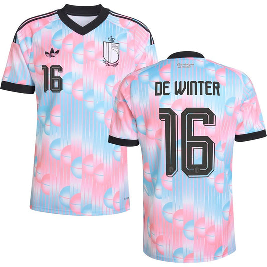 Belgium Koni De Winter 16 2026 Away Jersey