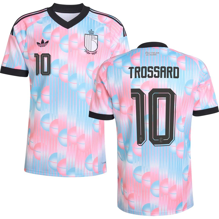 Belgium Leandro Trossard 10 2026 Away Jersey