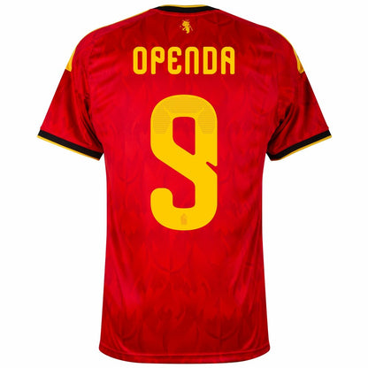Belgium Openda 9 2026 Home Jersey