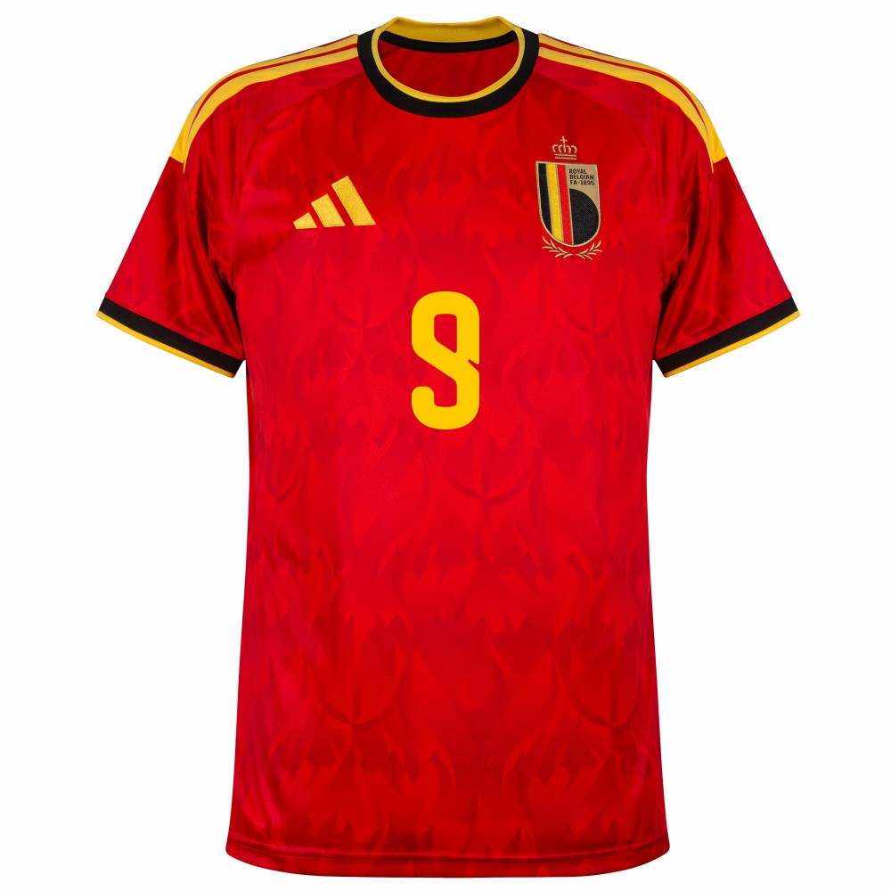 Belgium Openda 9 2026 Home Jersey