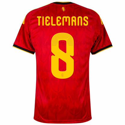 Belgium Tielemans 8 2026 Home Jersey