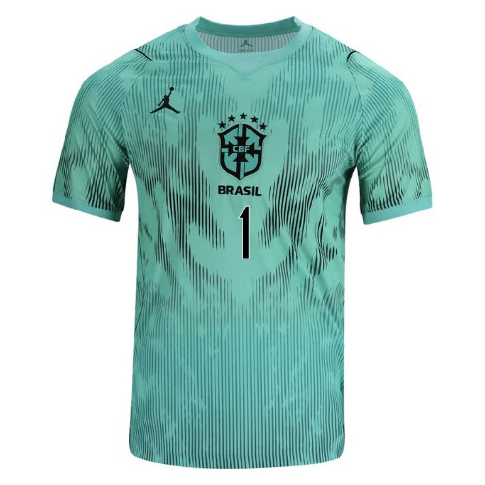 Brazil Alisson Becker 1 Away Goalkeeper Jersey