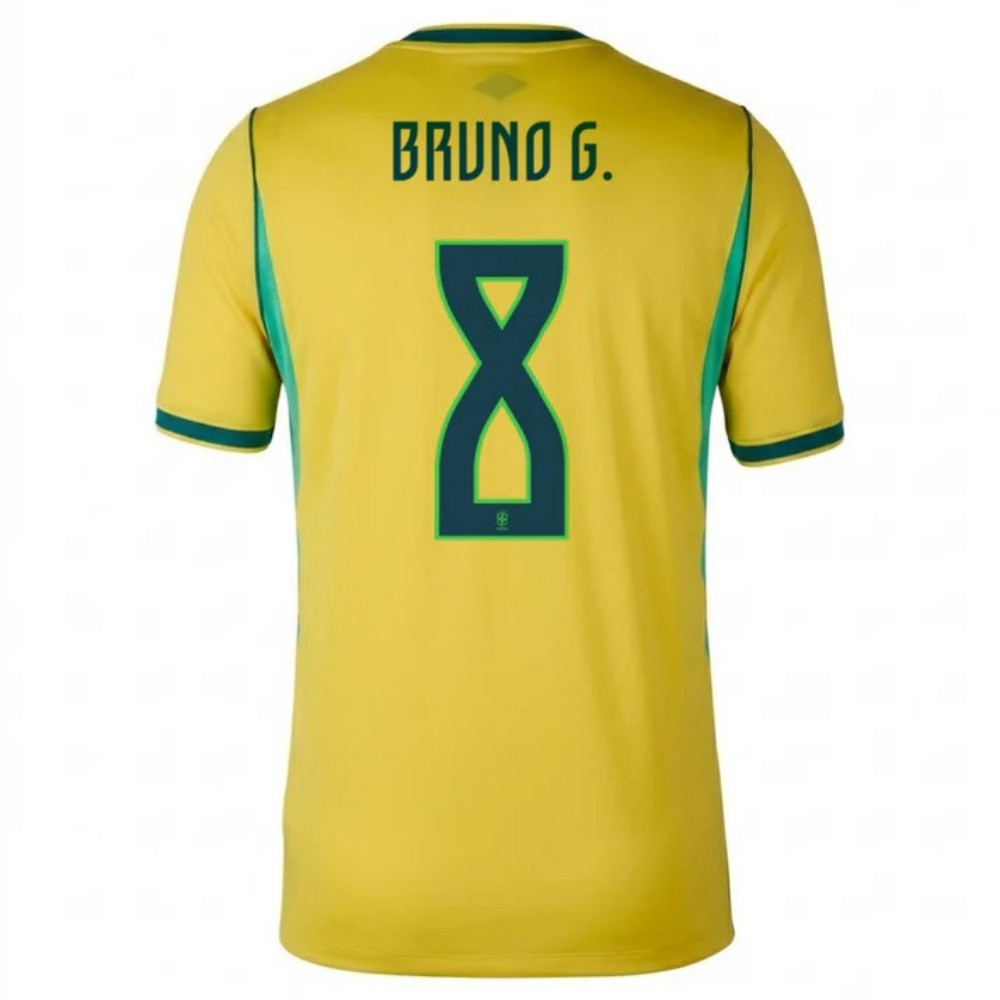 Brazil Bruno Guimarães 8 2026 Home Jersey