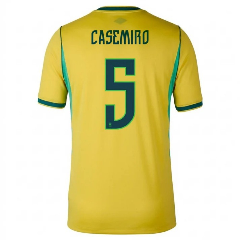 Brazil Casemiro 5 2026 Home Jersey