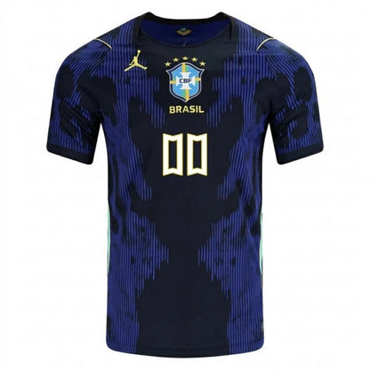 Brazil Custom 00 2026 Away Jersey