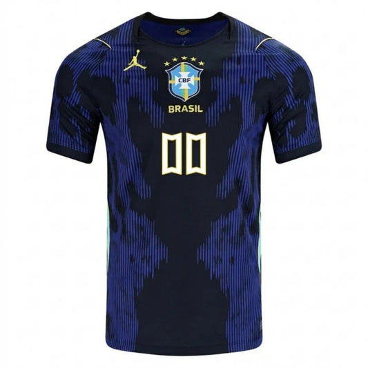 Brazil Custom 00 2026 Away Jersey