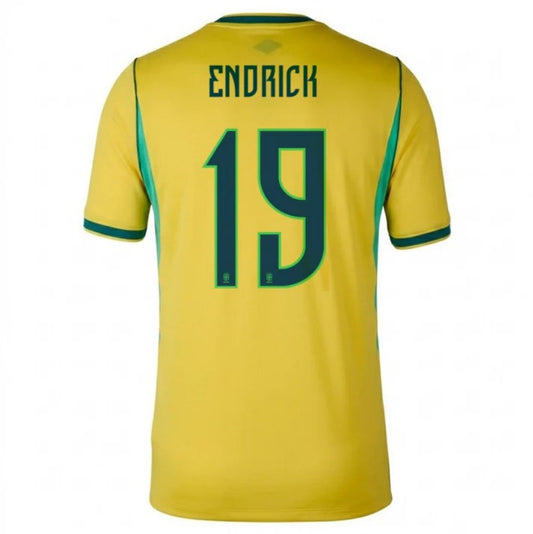 Brazil Endrick 19 2026 Home Jersey