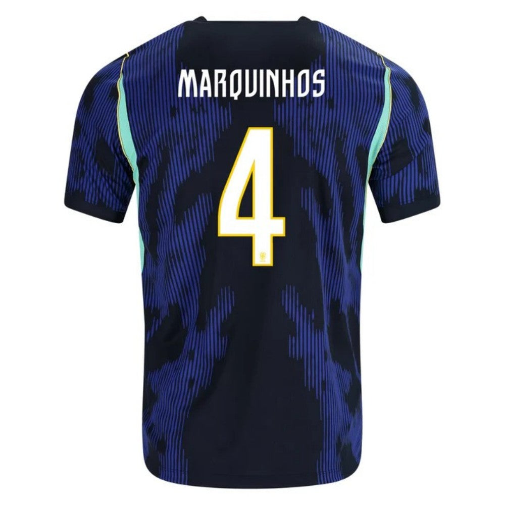 Brazil Marquinhos 4 2026 Away Jersey