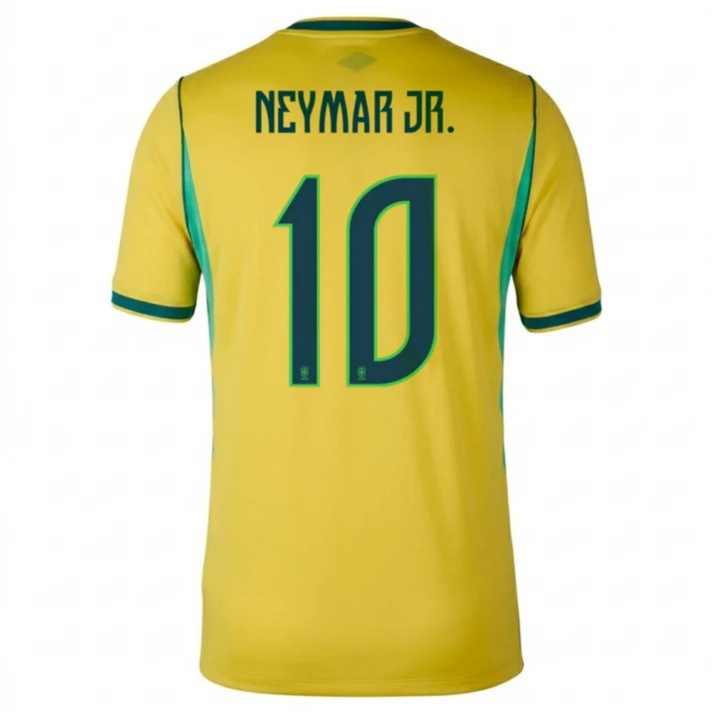 Brazil Neymar Jr. 10 2026 Home Jersey