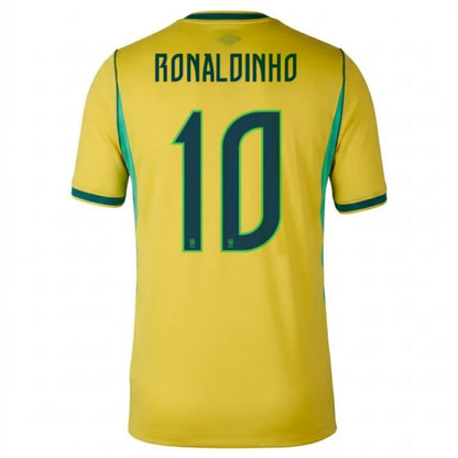 Brazil Ronaldinho 10 2026 Home Jersey