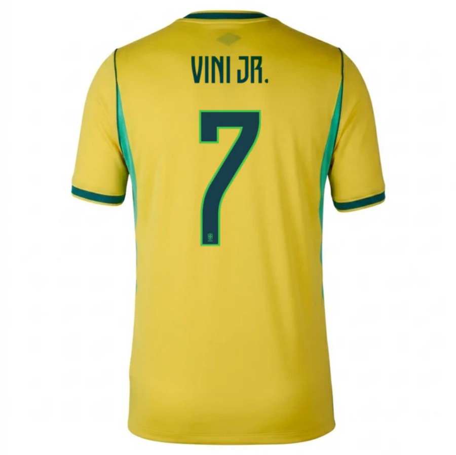 Brazil Vinícius Júnior 7 2026 Home Jersey