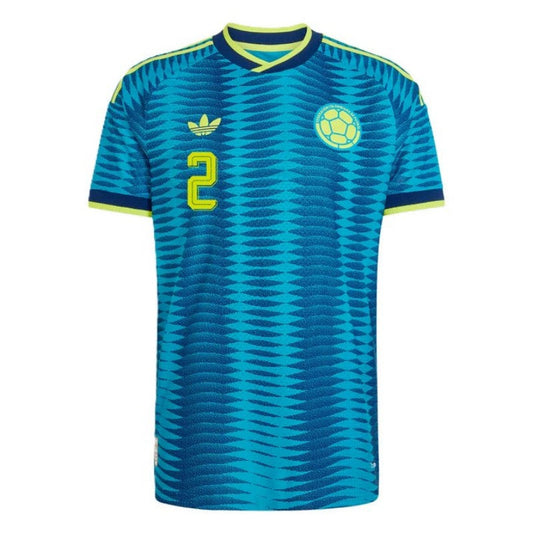 Colombia Daniel Muñoz 2 2026 Away Jersey