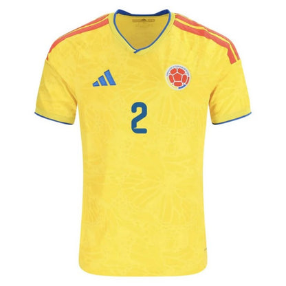 Colombia Daniel Muñoz 2 2026 Home Jersey