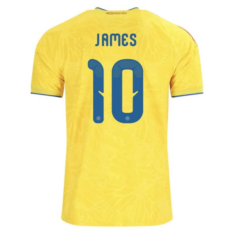 Colombia James Rodriguez 10 2026 Home Jersey